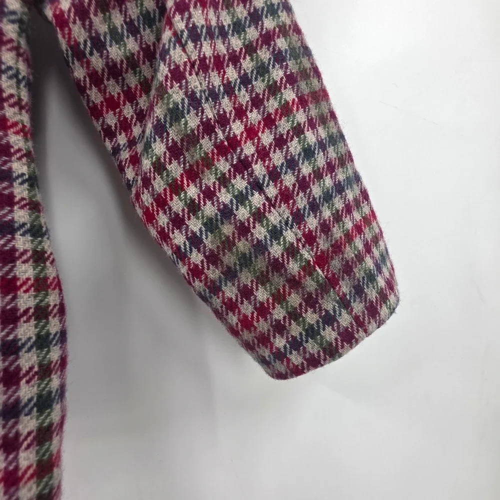 VINTAGE LAURA ASHLEY MOTHER & CHILD HOUNDSTOOTH WOOL BLAZER SIZE 4 YEARS RARE